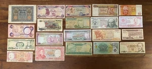 Lotto 20 Banconote Tutte Diverse (Rif: L-107) - Imagen 1 de 1