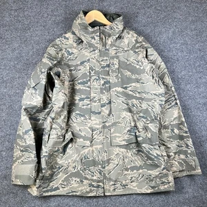 US Air Force Jacket Mens M ABU Tiger Stripe Gore-Tex Parka Military Jacket - Picture 1 of 11