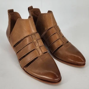 Botines recortados de cuero Frye and Co. Tob para mujer 7,5 M nuevos sin etiquetas - Imagen 1 de 13