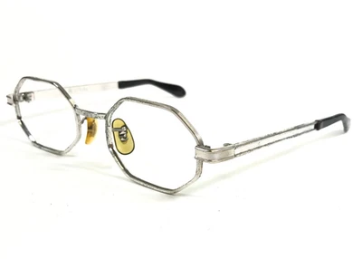 Vintage Tart Optical Eyeglasses Frames Michelle 5 1/2 Silver Octagonal 46-20-123 - Image 1 of 4