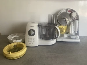 Bosch MCM5530 Food Processor 1000 Watt White with Accessories Tested & Working  - Picture 1 of 21