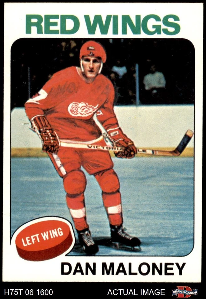 1975 Topps #177 Dan Maloney  Red Wings 7 - NM - Image 1 of 1