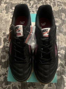 Nike Supreme x Gato SB Negro Blanco Spirit Teal AR9821001 - Imagen 1 de 11