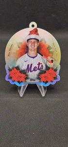 2025 Topps Holiday Pete Alonso MLB Ornament Card #00-12 SP LIMITED Mets - Picture 1 of 2
