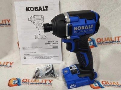 New Kobalt KID-124B-03 24V Brushless 1/4" Impact Driver - Bare Tool - Image 1 of 4