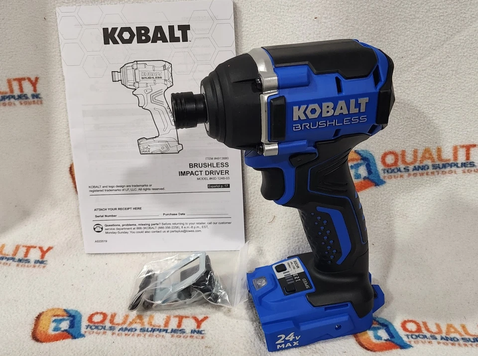 New Kobalt KID-124B-03 24V Brushless 1/4" Impact Driver - Bare Tool - Image 1 of 4