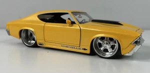 Chevy Chevelle SS 1969 Jada Bigtime Muscle amarillo/negro 1:24 - Imagen 1 de 8