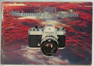 Nikkormat EL Camera System Sales Brochure, More Nikon Dealer Catalogues Listed. - Picture 1 of 3