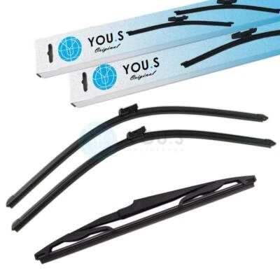 YOU.S SCHEIBENWISCHER SET VORNE + HINTEN für OPEL ASTRA J/GTC/Caravan/Stufenheck — 第 1/2 张图片