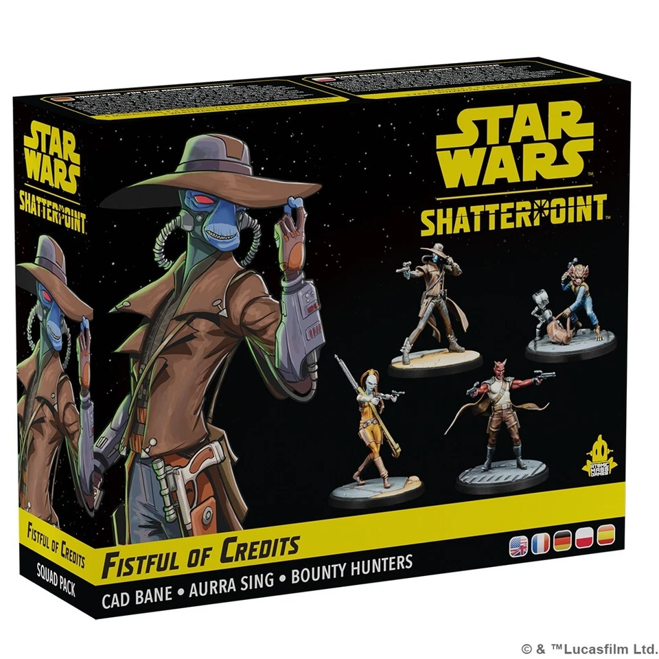 FISTFUL OF CREDITS: CAD BANE SQUAD PACK Star Wars: Shatterpoint AMG - Image 1 of 1