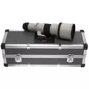 TELEOBIETTIVO CANON FD 500mm F4.5 L con custodia bagagliaio / 90d wrt - Foto 1 di 12