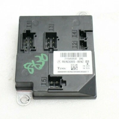 Компьютерный модуль управления кузовом 2003-2006 Mercedes Benz E350 W211 E320 E500 от оригинального производителя 52A - Изображение 1 из 4