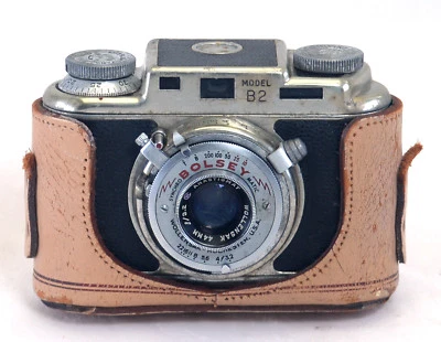 BOLSEY B2 Vintage 35mm Film Rngefinder Camera Wollensak Anastigmat 44mm Lens USA - Image 1 of 4