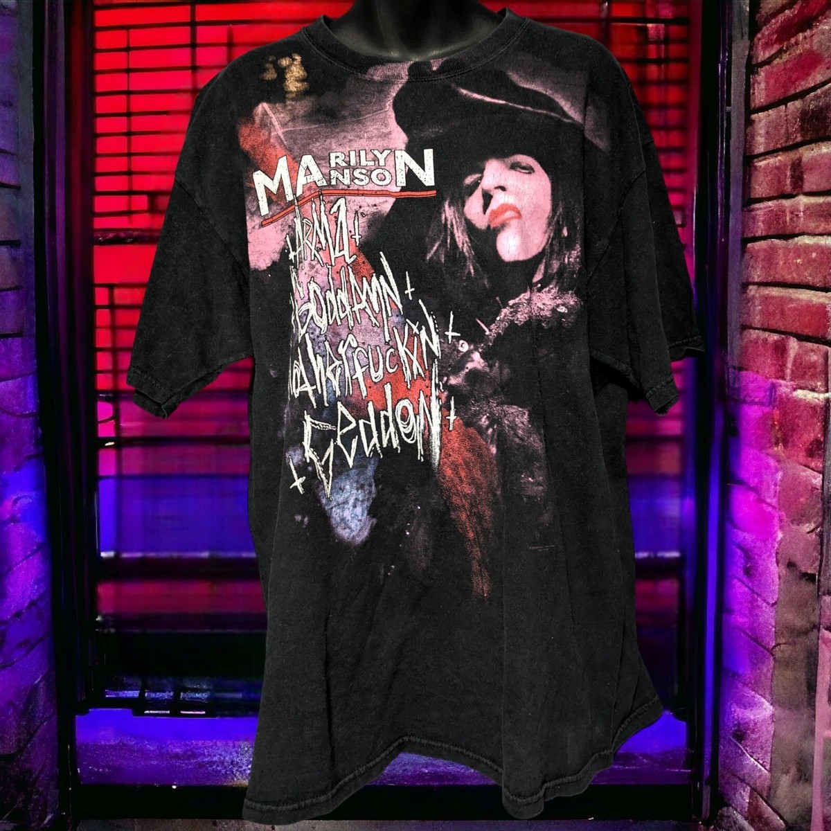 marilyn manson tour shirt products for sale | eBay marilyn manson tour shirt products for sale | eBay