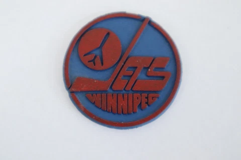 WINNIPEG JETS Vintage Blue NHL RUBBER Hockey FRIDGE MAGNET Standings Board p Cover