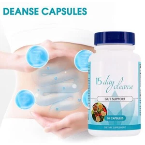 Intestinal Cleansing and DissolvingCapsules15 Day Deanse Capsule 30pcs ~AU. - Imagen 1 de 12