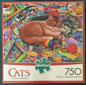 Irina Garmashova Buffalo Games 750 Piece Jigsaw Puzzle Puzzling Problem Complete - Picture 1 of 2