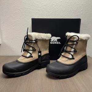 SOREL Snow Angel Size 10 Waterproof 200g Insulation Women's Snow Boots Brown - Picture 1 of 11