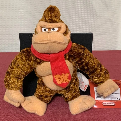 Donkey Kong Stuffed Toy 2004 21cm Figure Vintage Rare Retro F/S Fedex Cover