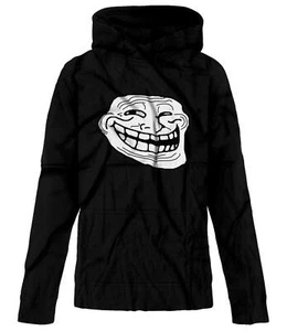 BSW Youth Troll Face Meme Hoodie - Picture 1 of 7