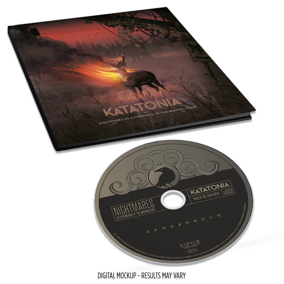 KATATONIA - Nightmares As Extensions Of The Waking State MEDIABOOK CD NEU! - Bild 1 von 2