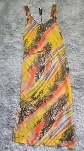 Spiaggia Dolce Women's Maxi 55" Swim Cover Up Size M Beach Resort Cruise NWT - Picture 1 of 8