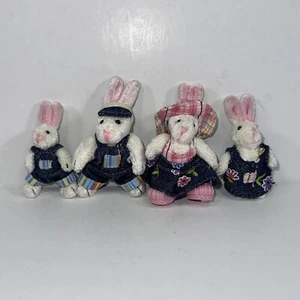 Mattel Furryville lotto di 4 - coniglietto #16, 13 e 15 - alto 2 pollici - Foto 1 di 4