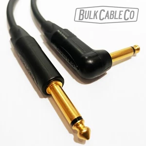 20 Zoll - Mogami 2524 Patchkabel - Neutrik rechts auf gerade - goldene Enden - 20 Zoll - Bild 1 von 12