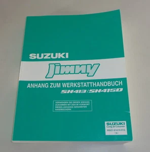 Manual De Taller Suplemento Suzuki Jimny SN 413 / SN 415 D De 01/2005 - Imagen 1 de 4