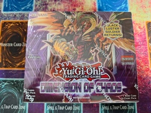 Yu-Gi-Oh! Dimensions of Chaos 1st Edition Booster Box Factory Sealed English - Picture 1 of 6