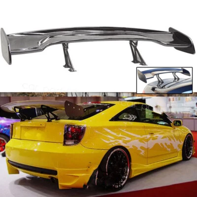 47" GT Lip Racing Gloss Black Rear Trunk Spoiler Wing For Toyota Celica GTS GT Foto 1 de 4