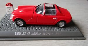 Renault 4 sovam 850 VS -1 966 - Universal Hobbies  1/43 ème