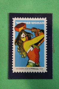 USPS SELLO MAGNÉTICO MUJER MARAVILLA / EE. UU. Forever / 2016 #5149 DC Comic Hero - Imagen 1 de 1