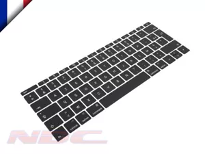 FRENCH Keyboard Key Caps Keys for MacBook 12 A1534 / Pro 13 2TB A1708 - Picture 1 of 4