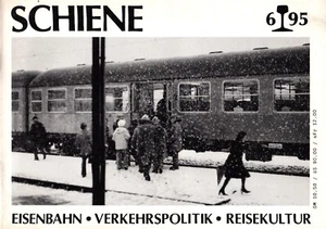 20389/ SCHIENE – Die andere Eisenbahnzeitschrift – Heft 6/1995 - RARITÄT - Picture 1 of 1