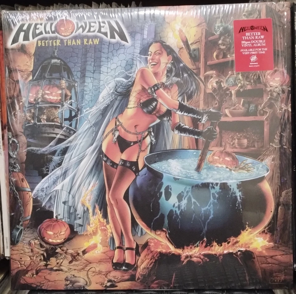 Helloween ''Better Than Raw'' 2LP, Limited Edition 2016, 1st time on vinyl - Image 1 of 4