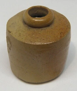 Penny Ink - Glazed Stoneware Ink Well C.1880+ - Picture 1 of 7