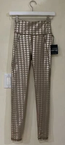 Savage x Fenty Leggings Sky-Hi Houndstooth Super High-Waist Pocket Yoga Size S - Picture 1 of 6