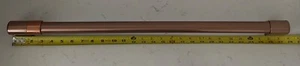 Genuine GE Café 28" Brushed Copper Stove Oven Handle Never Used Cafe Logo - Picture 1 of 3