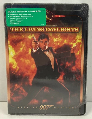 The Living Daylights (DVD, 2000) NEW! OOP Special 007 Edition Timothy Dalton Foto 1 de 4