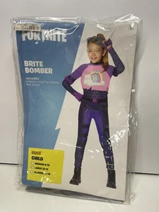 Fortnite Brite Bomberkostüm, Kind groß 12-14 fehlender Gürtel und Handschuhe. - Bild 1 von 16
