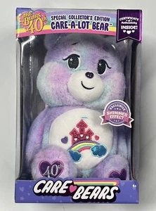 Care Bears Special Collectors Edition Care A Lot Bear 40th Anniversary - Picture 1 of 1