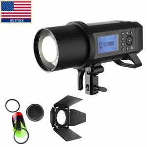 Godox AD400Pro 400Ws Wireless TTL All-in-One Studio Outdoor Flash +BD-08 Filter - Picture 1 of 12
