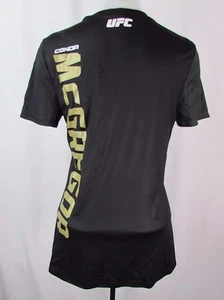 Conor McGregor Women's M Replica Fighter Kit Jersey MMA Reebok Black No Patch - Picture 1 of 4