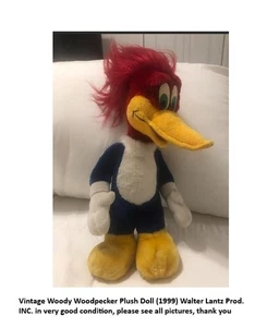 1999 Universal Studios Woody Woodpecker 16 Zoll Plüsch Walter Lantz Prod Inc. gebraucht - Bild 1 von 10