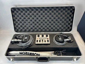 Paquete de alimentación Novatron 240 con 2 luces y 2 soportes kit de estudio probado funcionando - Imagen 1 de 17