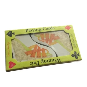 Vintage 2005 Lady Jayne Ltd Disco Keil Schuhe Spielkarten 52 Karten Deck Joker NEU - Bild 1 von 5