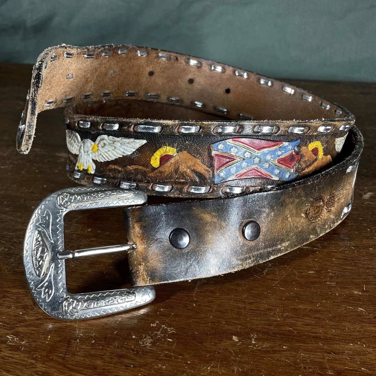 1960s Leather Vintage Belts for sale | eBay