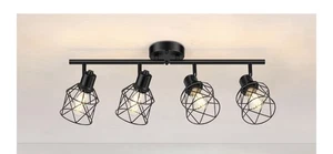 4 Semi Unterputz Deckenleuchten - Bild 1 von 5