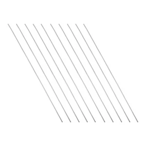 10 Pcs 1mm x 150mm Solid Round Rod for DIY Craft 304 Stainless Steel - Picture 1 of 4